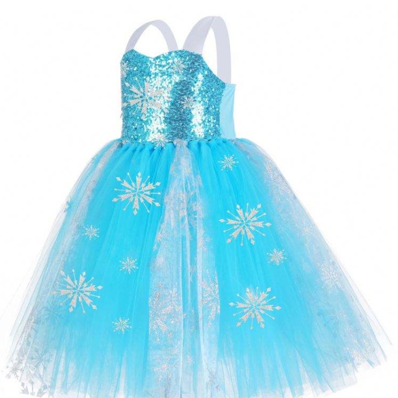 3-11 anni vestito blu Halloween Costume Girl Dresses Unicorn Dress Dress Tuttu Gonna