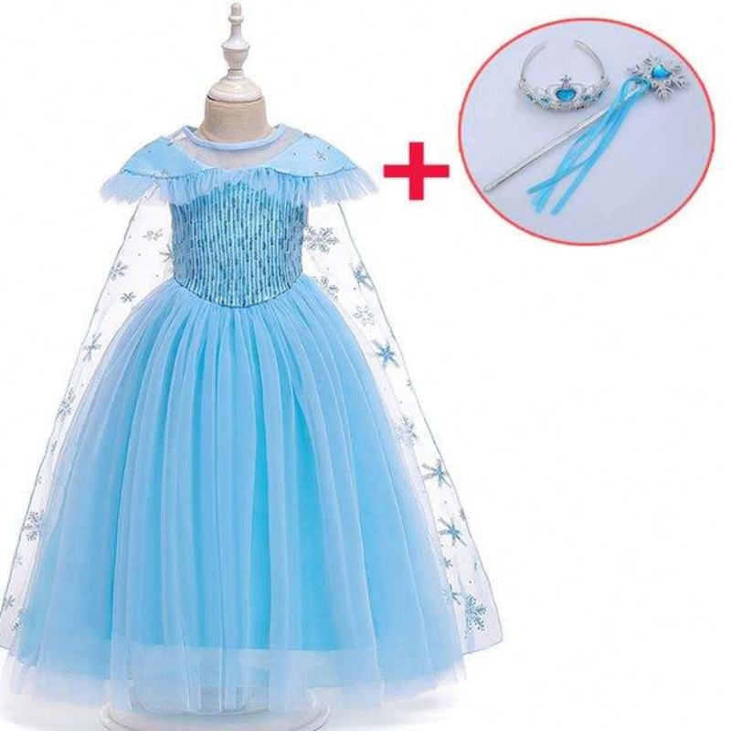 Nuovo prodotto Princess Costume Kids Masquerade Elsa Anna Fashion Girl COSTUME Girls Girls