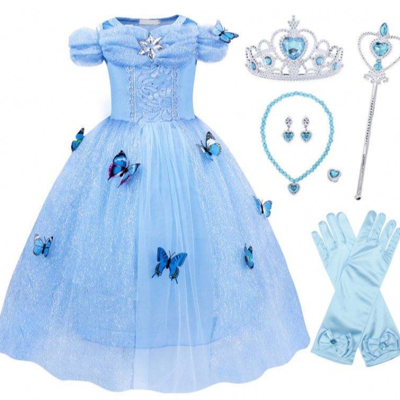 TV&Film costumes Girls Princess Dresses Child Party Kids Cosplay