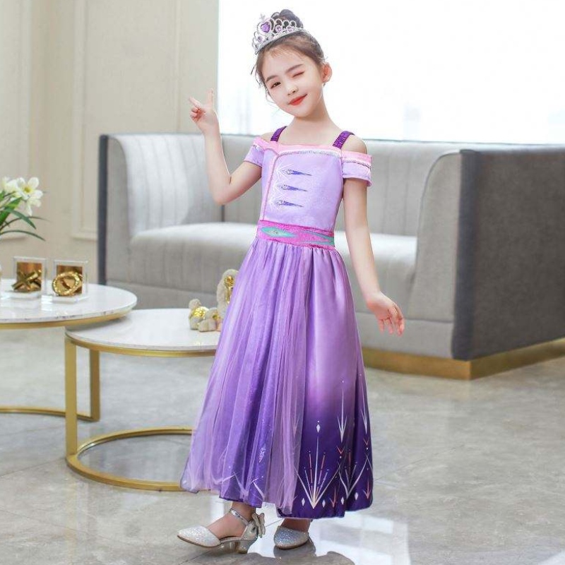 Baige Halloween Princess Dress Girl Cosplay Dresses Child Summer Aisha Queen Children \\ 'Wus Wear Swirt