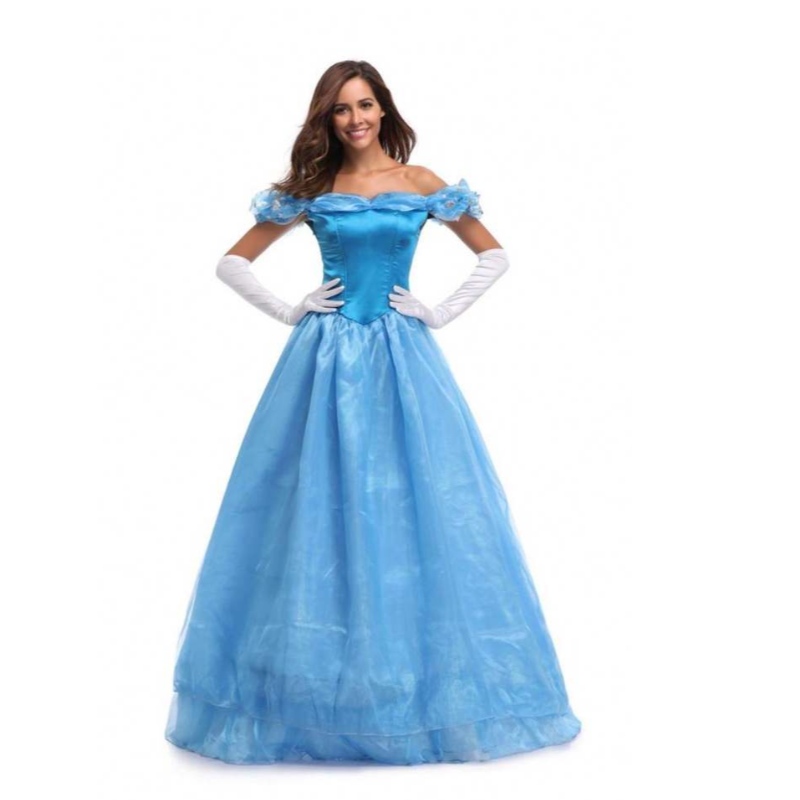 Film Beauty and the Beast Belle Princess Dress costumi cosplay per femmine adulte Femmina Halloween Party Canonicals Fancy Costume