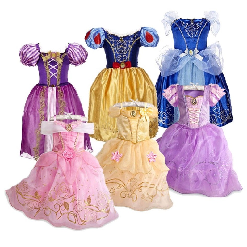 Girl Dresses Magic Full House Children \\ 'cosplay principessa abito da bambino vestito da principessa per estate