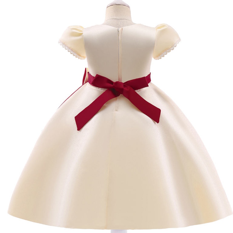 2022 Abito da ricamo vintage per bambini formali per bambini costume da ballo di fine anno principessa abiti da principessa ragazza ventido