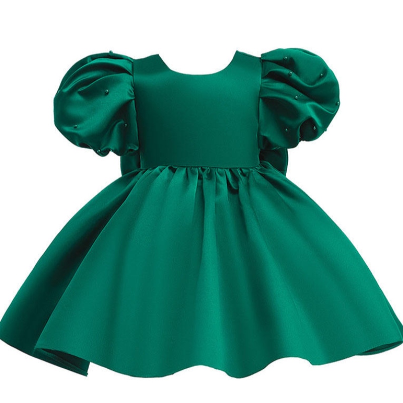 Abiti da damigella d'onore per bambini eleganti abiti da principessa per bambini ragazza 1 anno di compleanno abito da sera da ballo