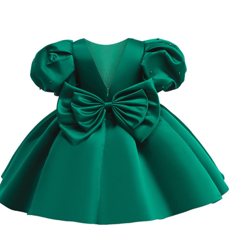 Abiti da damigella d'onore per bambini eleganti abiti da principessa per bambini ragazza 1 anno di compleanno abito da sera da ballo