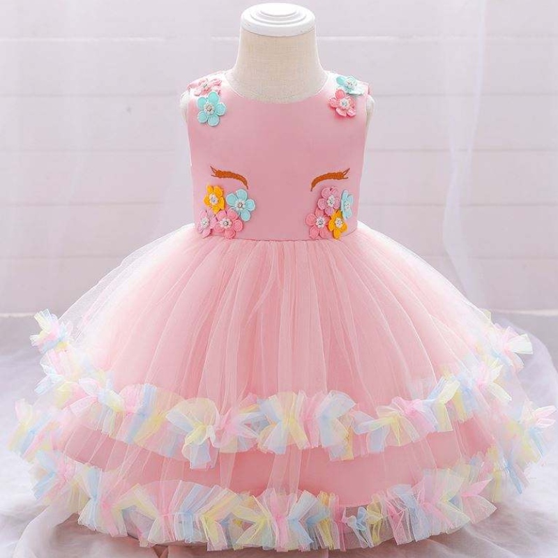 BAIGE BAMBINI UNICORN PER PARTE PRINCIVE VRESSO UP FLOORE GILR ABILE COMPLA CHAMBINA Abito da festa per matrimoni