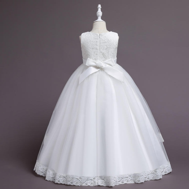 Elegante abito da principessa per bambini abiti floreali per ragazze abiti per bambini vintage per abiti da ballo da festa di Natale