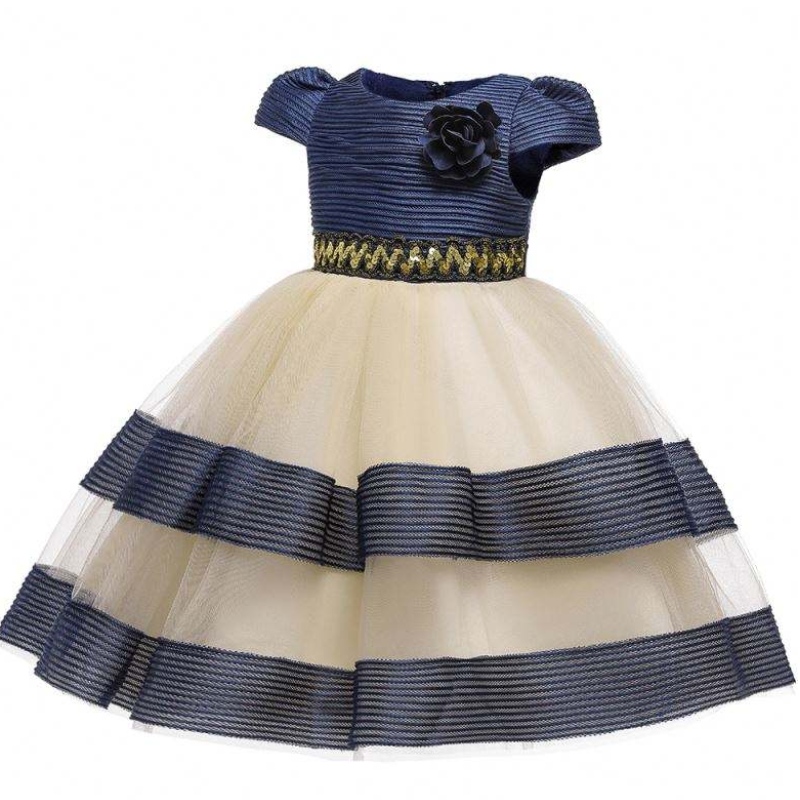 Baige New Design Girls Dress Dress Cake Dress Elegant Evening Formal Baby Flower Girl Dresses L5160