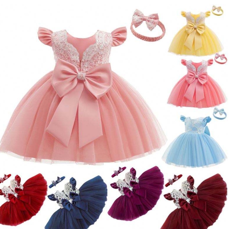 Abiti da bambino all'ingrosso di alta qualità per bambini eleganti abiti da festa di compleanno eleganti