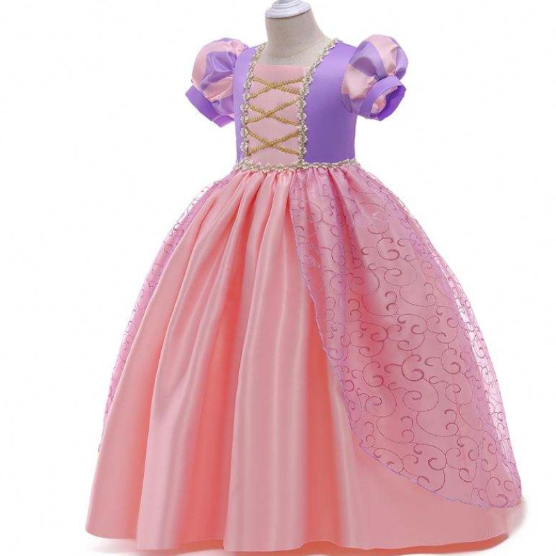Baige New Kids Halloween Costumi Girl Girl Rapunzel Sofia Snow Queen COSPLAY DREST