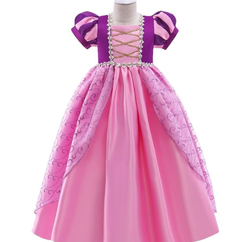 Baige New Kids Halloween Costumi Girl Girl Rapunzel Sofia Snow Queen COSPLAY DREST