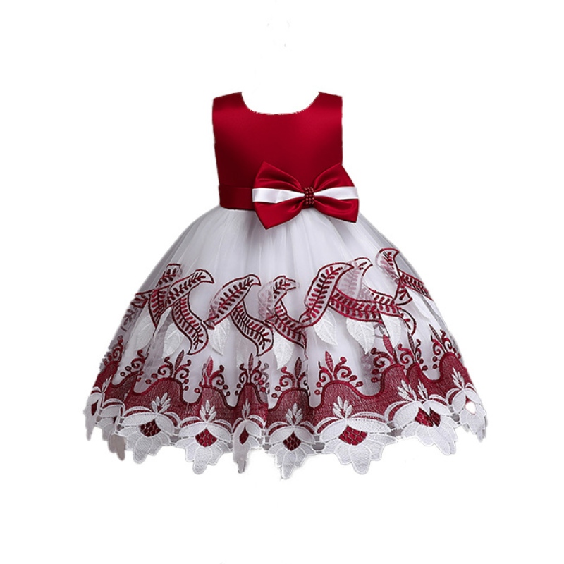 Abito da sposa Flower Girl Fluffy filato abito principessa in stile occidentale per bambini costumi per pianoforte