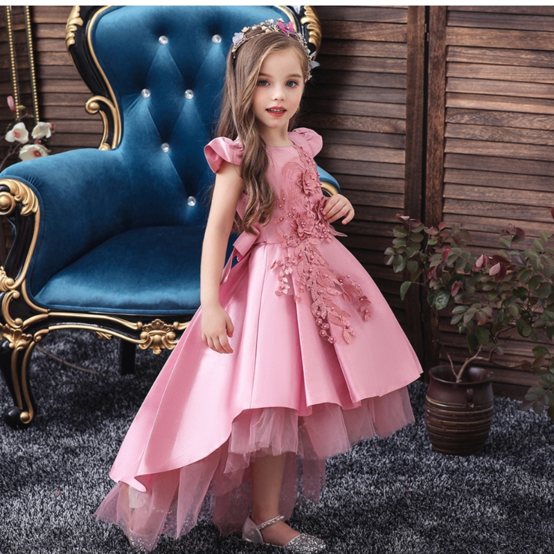 Amazon Children \\ 'Strassing Girls Girls Dovetail Mesh Swirt Princess Dress