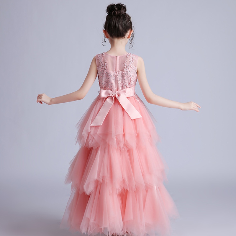 Bambini Princess Dress Flower Party Dresses Factory Outlet Elegante abito da sposa per le ragazze