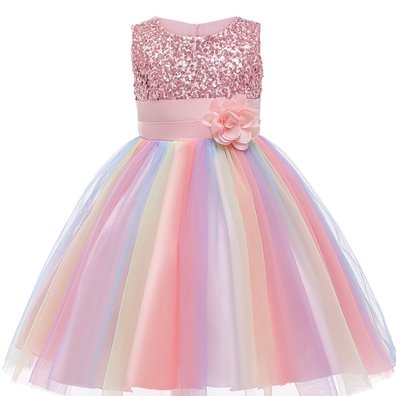 Ragazza per bambini abito floreale perneonati per matrimoni da damigella d'onore per la damigella gigantenica tutulle abiti da principessa