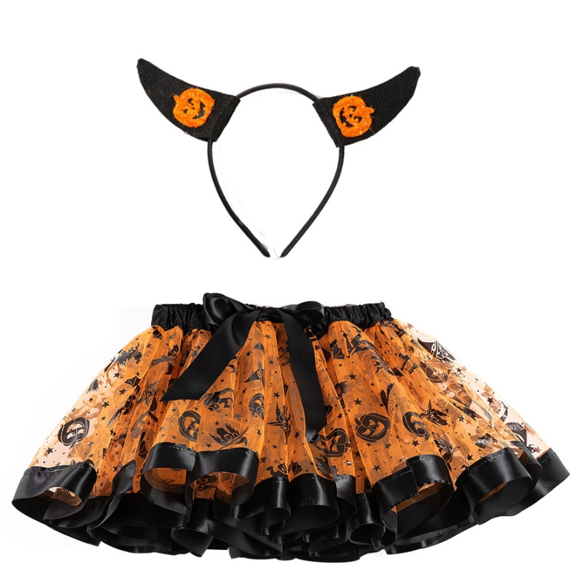 Ali d'oro pois abito party abbigliamento di halloween ragazze tutu skir