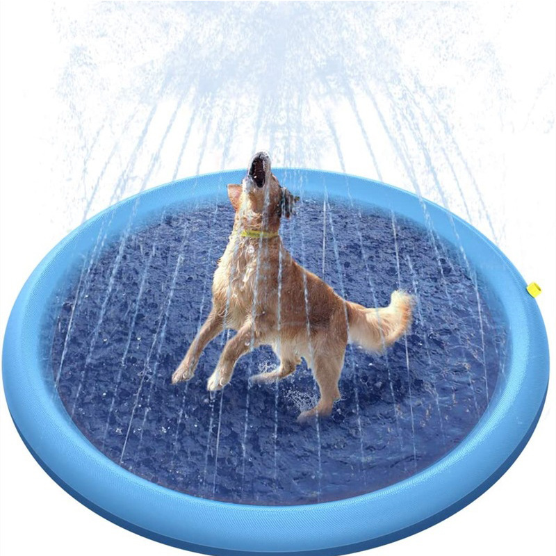 Pad spruzzatore per cani da splash gonfiabile da 170 cm all'aperto