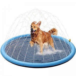 Pad spruzzatore per cani da splash gonfiabile da 170 cm all\'aperto