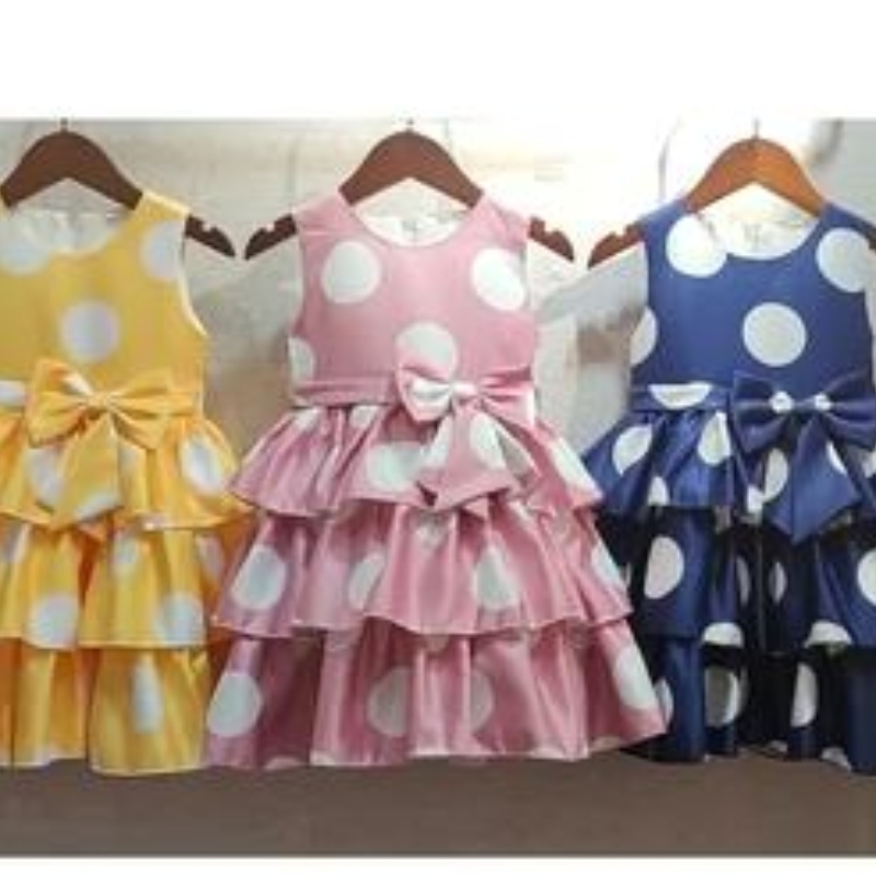 ANSOO Fancy Kids Dress New Arrival Lace Flower Girl Modelli Star adorabili Bambini per bambini Abito per 1-13 anni Girls