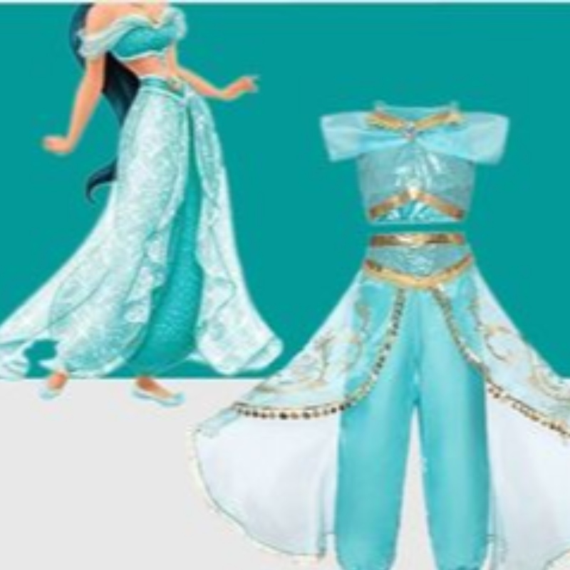 Costume da principessa Halloween per bambini abiti da ragazza vestito costumi abiti per ragazze costume da 4 a 10 anni