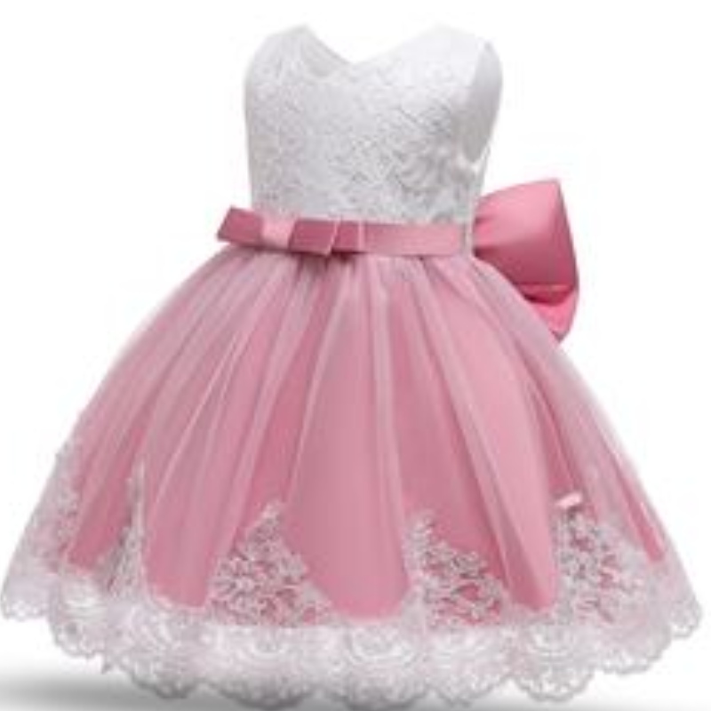 Bambine chiodo folmonodo principessa vestito per bambini bambini compleanno tessuti fabrics party vestidos abiti casual abbigliamento abiti casual