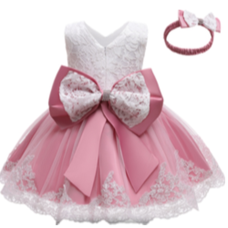 Bambine chiodo folmonodo principessa vestito per bambini bambini compleanno tessuti fabrics party vestidos abiti casual abbigliamento abiti casual