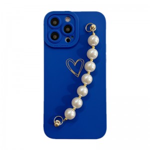 Ilnuovo prodotto è applicabile a Apple iPhone14Pro Pearl Bracelet Protective Case e l\'obiettivo è completamente protetto e aggiornato