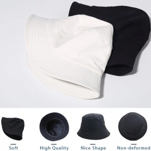 OEM ODM Unisex Solido colore Solido Logo personalizzato ricami 3D Fisherman Cap Sports Sports