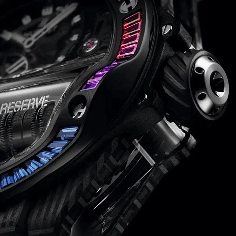 Guarda l\'arcobaleno dopo la pioggia e scrivi uno splendidonuovo capitolo-Big Bang MP-11 Super Long Cinetic Energy Carbon Fibre Rainbow Ring Watch