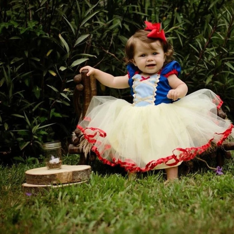 Abito da bambina per abiti di compleanno festa indossa abiti per bambini principessa per le ragazze costume da ballo di fine anno