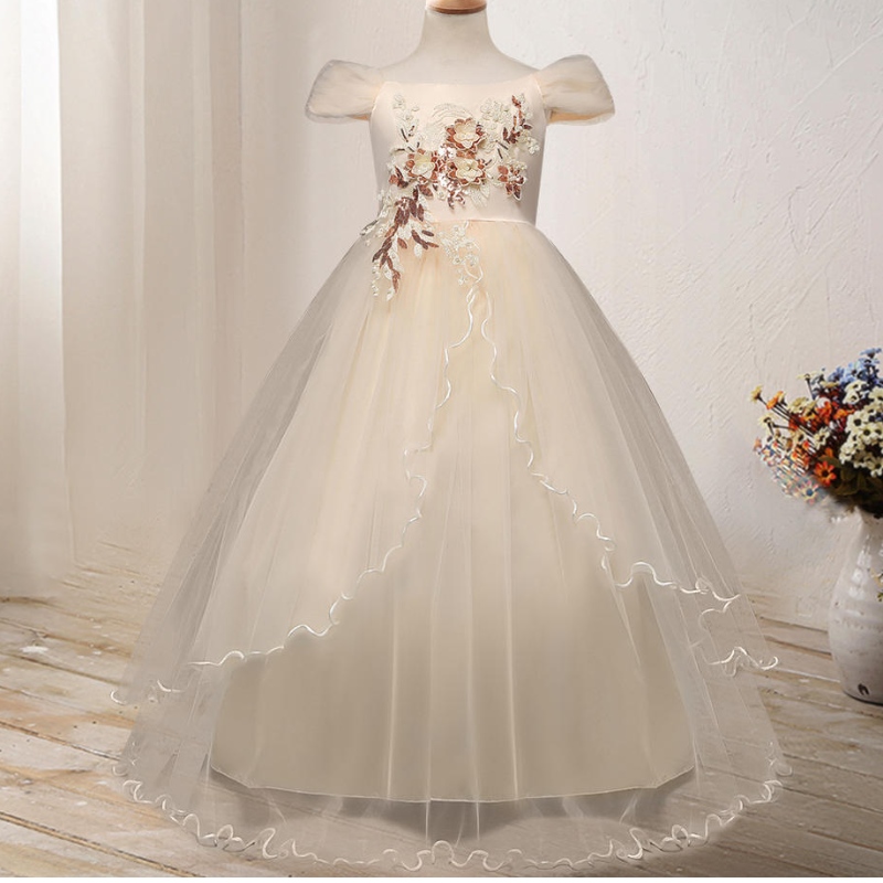 Festa di Natale invernale elegante abito da sera da ballo da ballo principessa Princess First Communion Vestito adolescente vestito di capodanno costume da ragazze