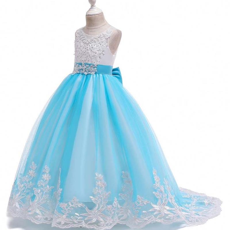 Baige fantasia bambine da ballo da ballo Diamond Abite Maxi vestito per bambini per bambini abiti da ballo maxi