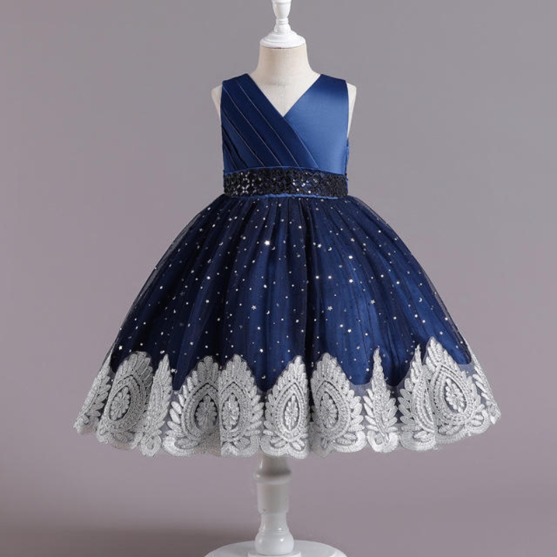 Abito da sposa fioristo per bambini Abito da sposa vestito da principessa Girl \\ 'Sust First Birthday Party Dress