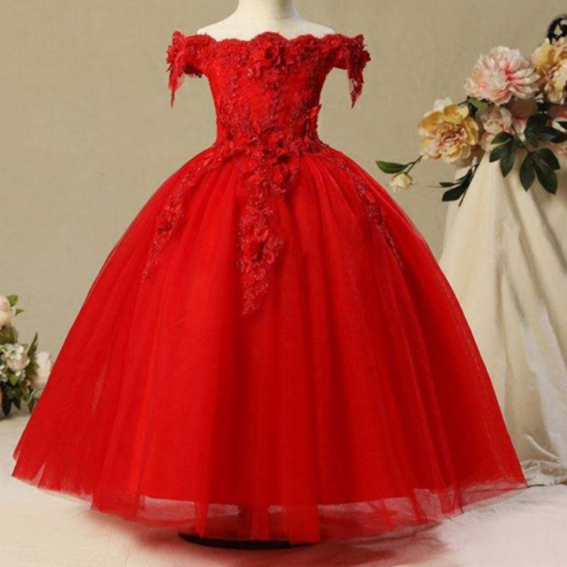 NUOVI ARRIVAZIONE BAMBINI ABBILITÀ ELEGENTI PARTY BAMBINI INDOSTRA Abito da ragazza di fiori per un matrimonio di compleanno WGW6002