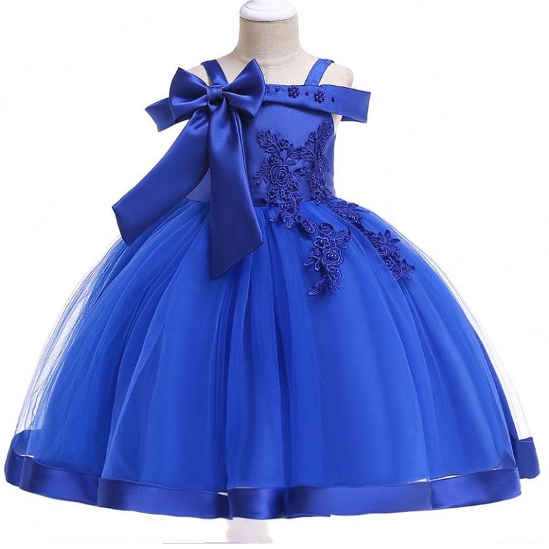 Baige New Fashion Flower Girls Dresses Princess Toddler Girls Clothes Baby Princess Dress Party Birthday Wedding