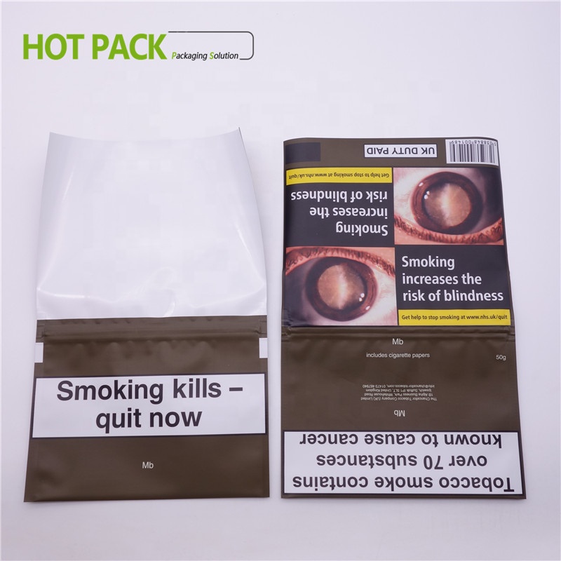 Borsa di imballaggio del tabacco rotolante