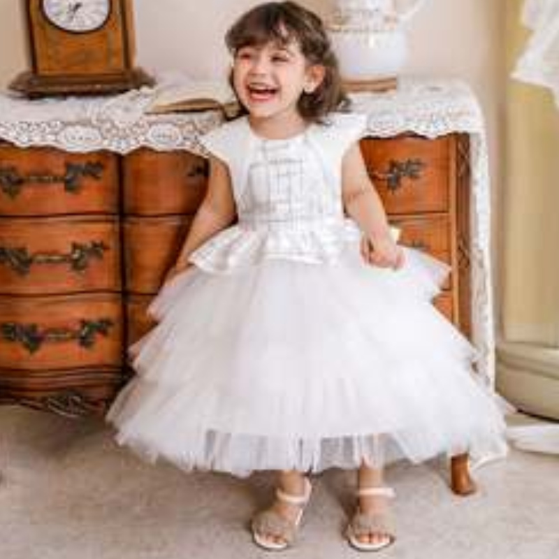 Baige Wholesale Princess Seques Abito Girls \\ 'Birthday Party un unico costume fantasia abiti per bambini