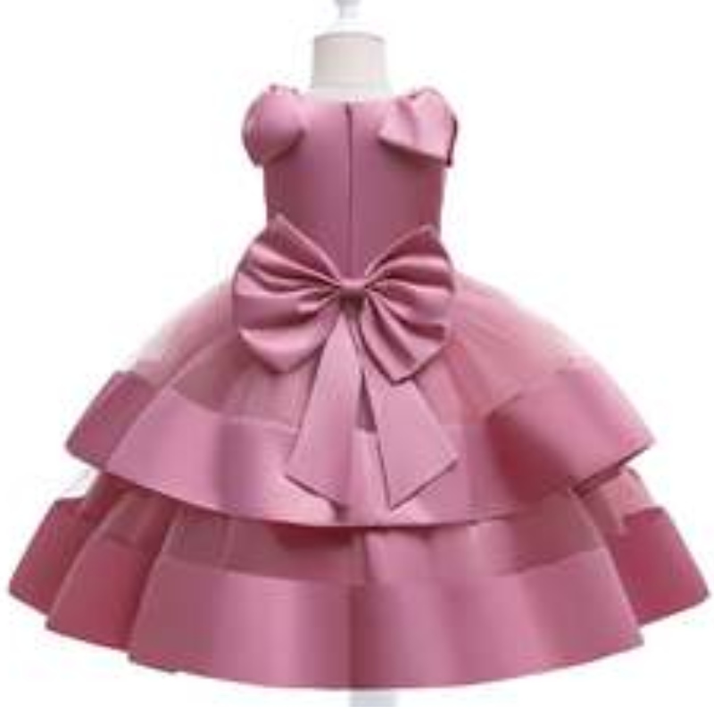 Baige New Collection Clothes Girls Girls Dresses Party Dresses Elegant 3 anni abiti da ballo per bambini