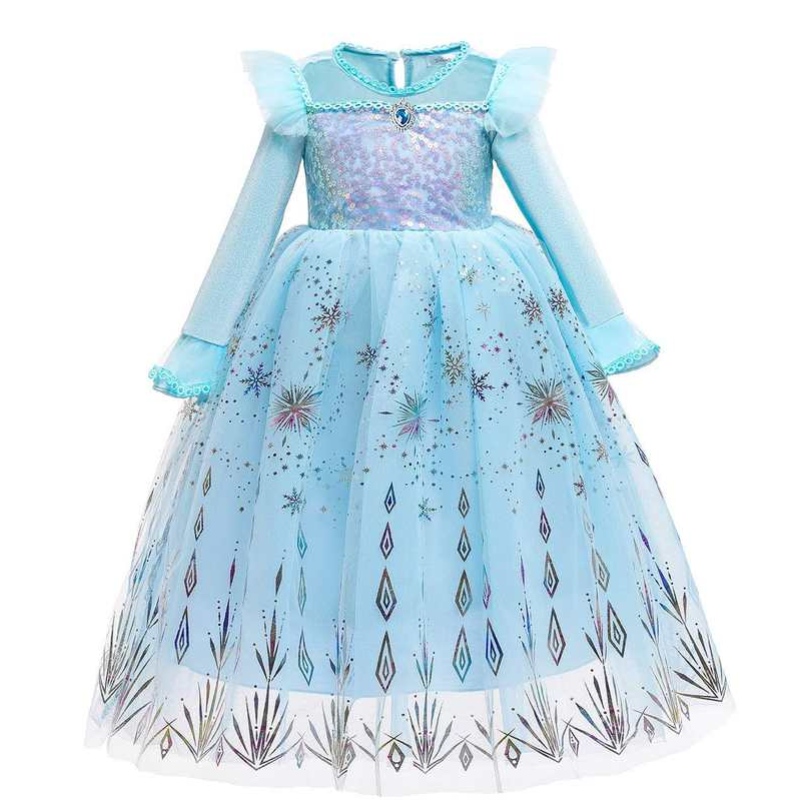 BAIGE HALLOWEEN COSTUME PER GIRLI RAGAZZE \\ 'Princess Abiti Carnevalenatalizi Anna Elsa cosplay vestiti per bambini