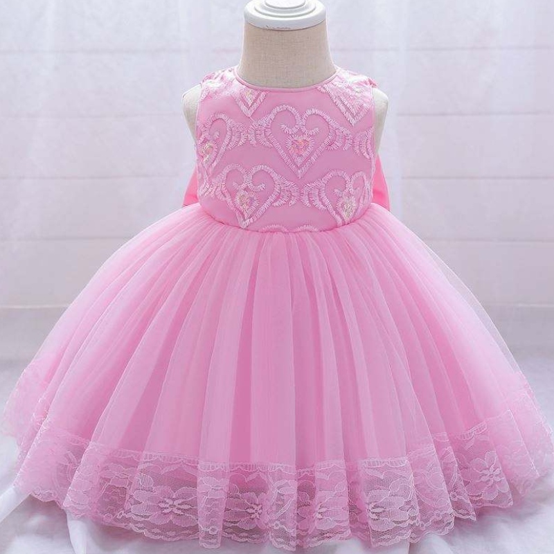 Baige Flower Girl Dresses Wedding Dresses for Kids Dress Abito da festa Bambini Bambini appenanati abiti da ragazze