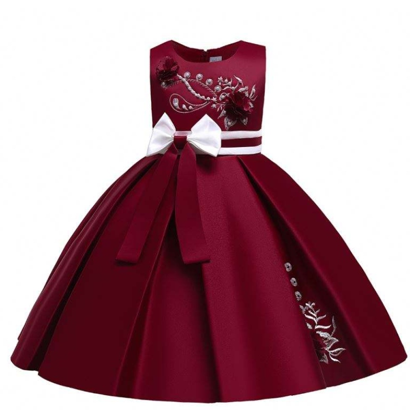 Baige Girls Dress Elegant New Year Princess 1 pezzi Girls Dresses Abiti da festa per una ragazza di 16 anni