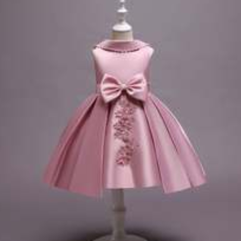 BAIGE Flower Girl Abito da sera Girls Birthday Calfano abito da principessa in stile Western Girl Girl Abito 68040