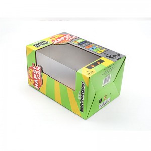 Giocattoli elettronici su carta ondulata confezione di imballaggio per la stampa trasparente design di fascia alta personalizzata di fascia alta