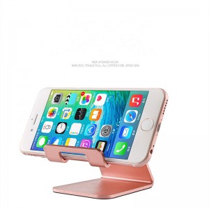 La staffa per telefoni cellulari può stampare il regalo di regali in metallo in metallo lazy mobile tablet universale