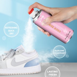 Nuove eleganti scarpe ad alto contenuto di scarpe a spruzzo deodorante Scarpe per profumi Care Prodotto