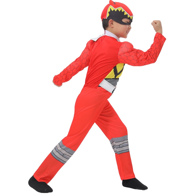 Red Power Rangers Costume per Toddlers Red Ranger ufficiale con licenza