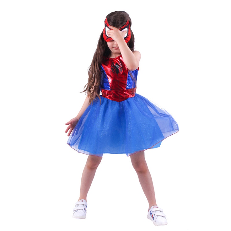 Days Day Spider Girls cosplay Costume costume per la festa di fantasia di compleanno per bambini