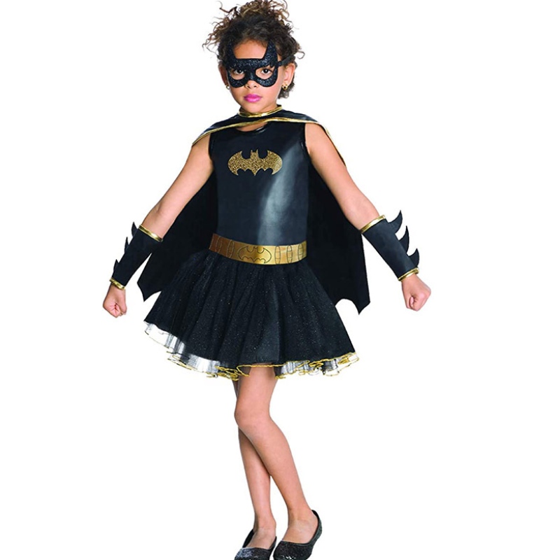 Halloween Classic Cloak TV&Movie Role Dress Dress Bat Girl Cosplay Costume