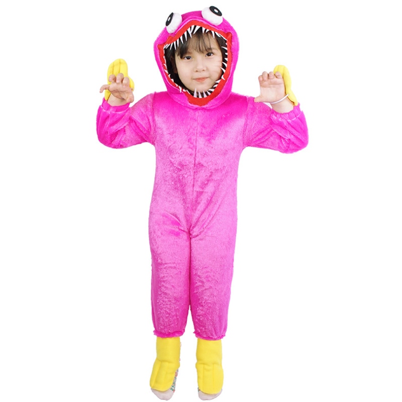 Nuovo design per bambini salto per bambini Poppy Playtime Cosplay Costumi di Halloween per ragazzi e ragazze