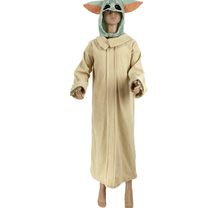 BASSI DI VENDITA CALDA SUPER CINE CINETTO SUGGERIMENTO LUNGA LUSCA COSTUTTO DI YODA PER HALLOWEEN